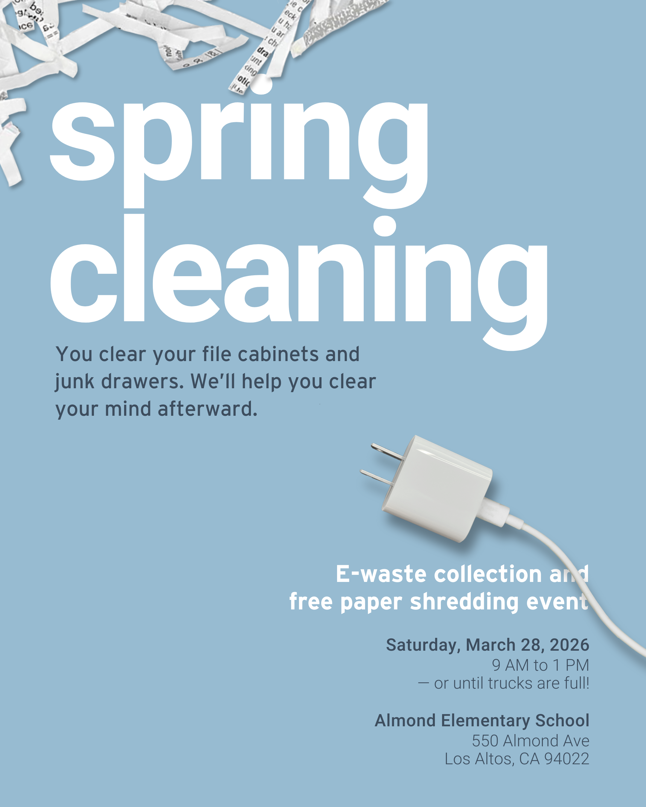 FREE Paper Shredding and E-Waste Collection Event