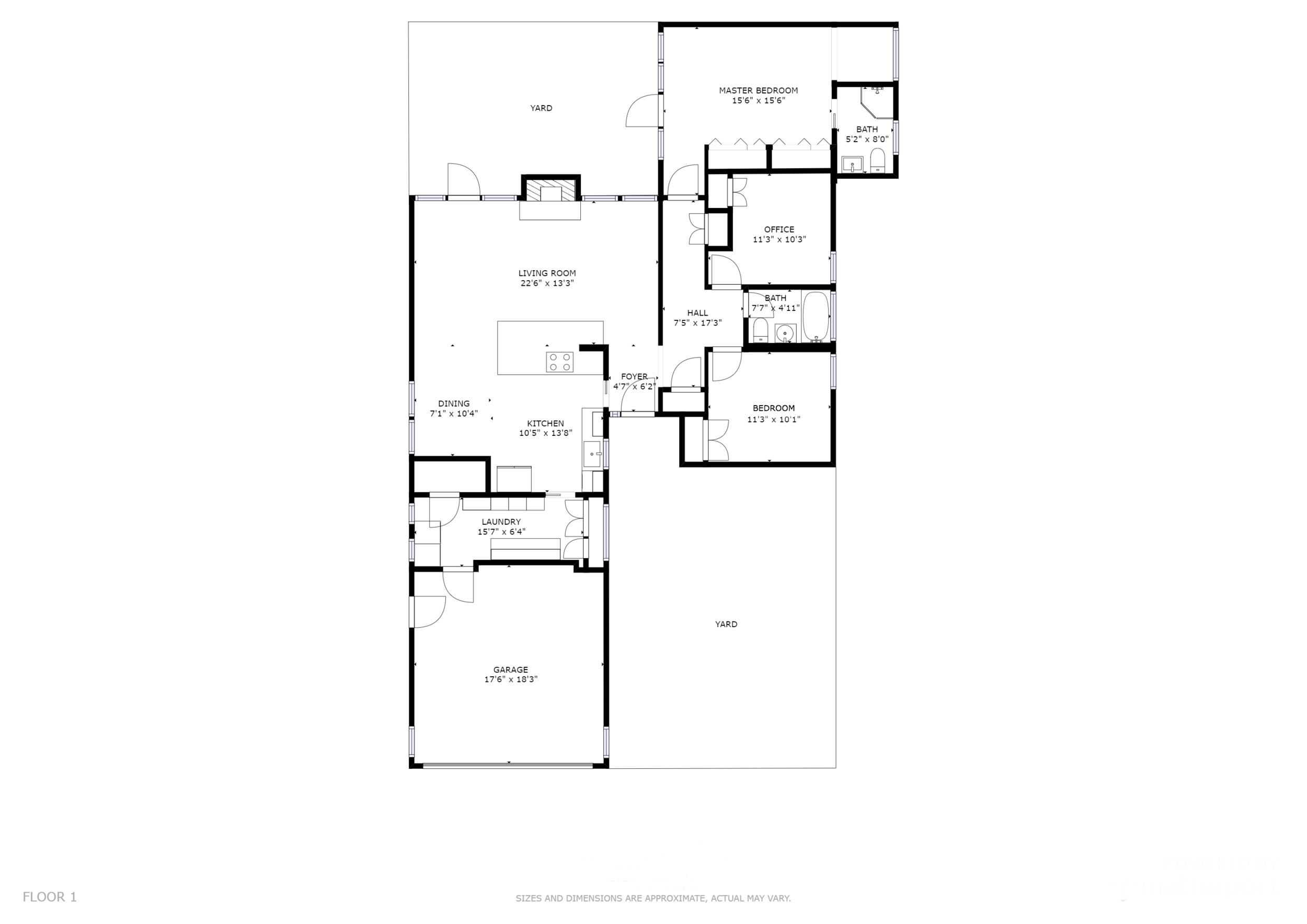 2D floor plan with dimensions — 4147 Park Blvd, Palo Alto | ?BD/?BA Property | Alex Wang