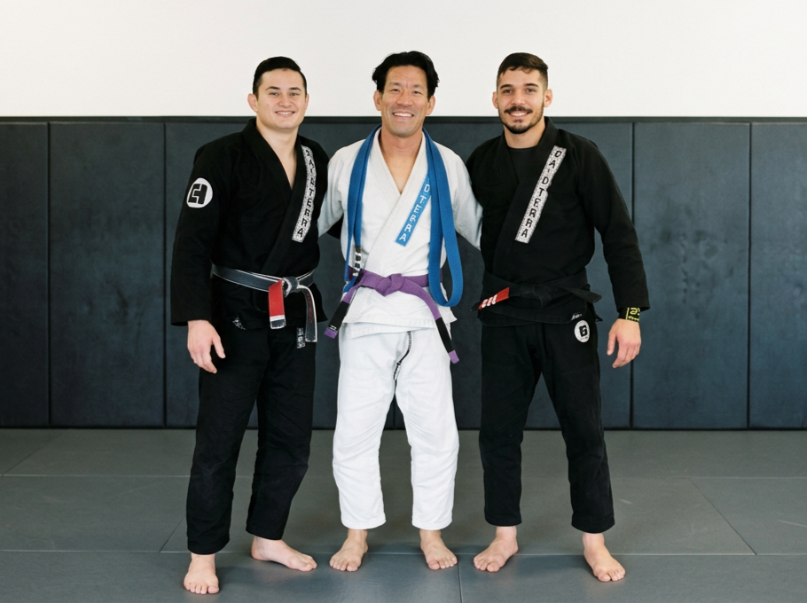 Alex Wang, Los Altos real estate agent, training Brazilian jiu-jitsu
