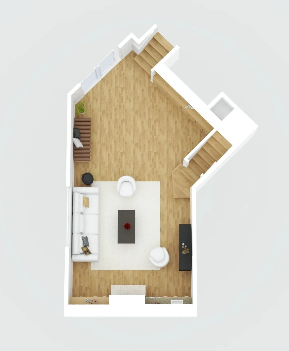 2D floor plan with dimensions for 20885 Wardell Rd, Saratoga