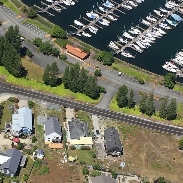 What a gift to be able to see a birds&rsquo; eye view of our house at Point Roberts!!! Someone in the family (not us!) got a great Father&rsquo;s Day present! #pandemiclife