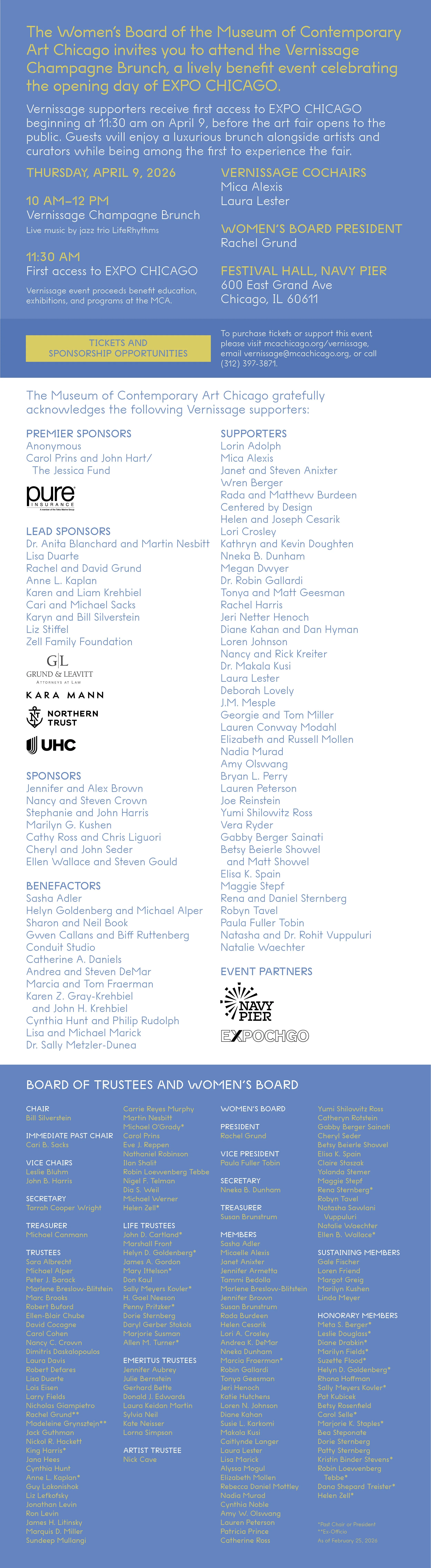 LIFE RHYTHMS JAZZ TRIO LIVE AT THE MCA WOMEN'S BOARD VERMISSAGE KICK OFF BRUNCH!! 