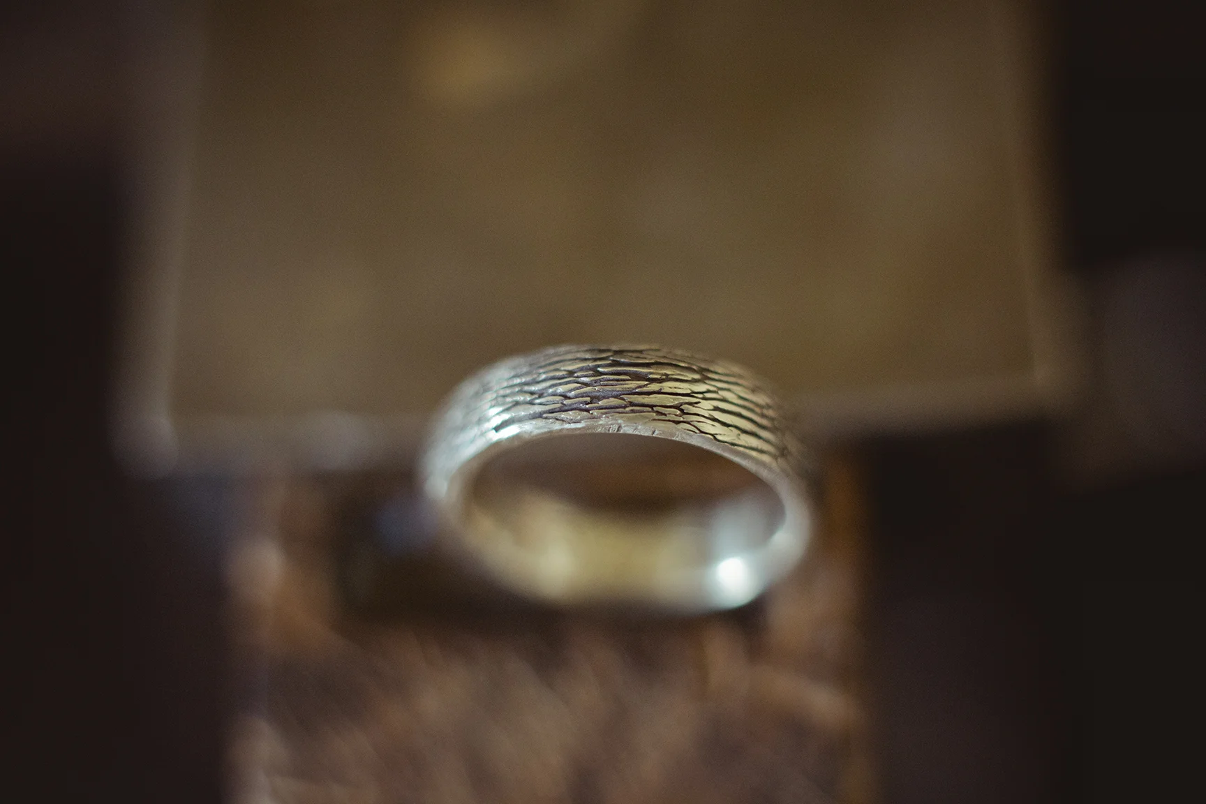 handcrafted silver ring