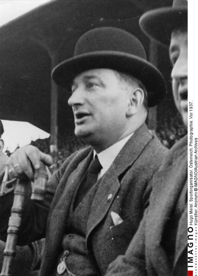 Hugo Meisl 1881 - 1937 Austrian National Team coach