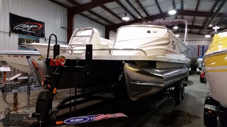 2003 CREST SAVANNAH 25' PONTOON