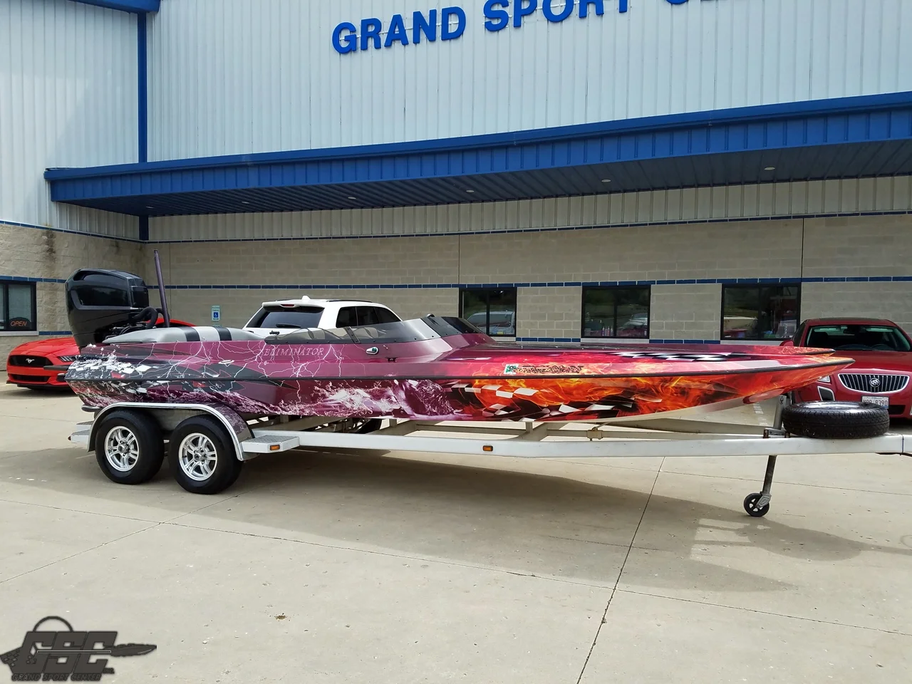 1992 Eliminator 21 Cat custom