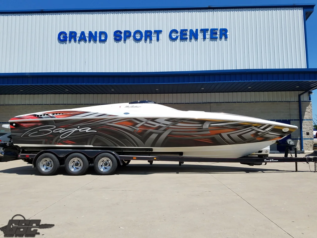 1998 Baja 29 Outlaw - custom wrapped