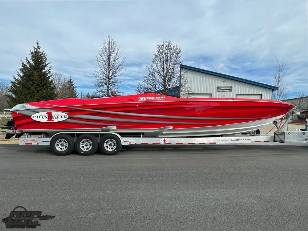 top gun cigarette boat SOLD! 2010 Cigarette Racing 39 Top Gun Unlimited — Grand Sport Center