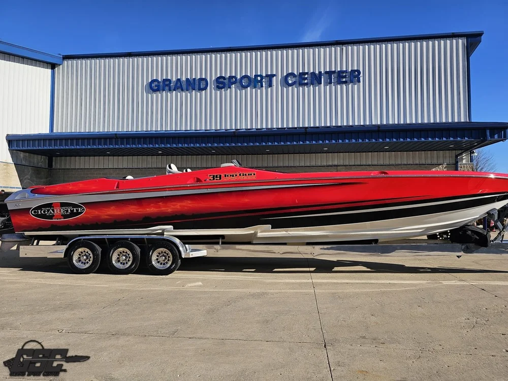 cigarette 39 top gun unlimited SOLD! 2011 Cigarette 39 Top Gun Unlimited — Grand Sport Center