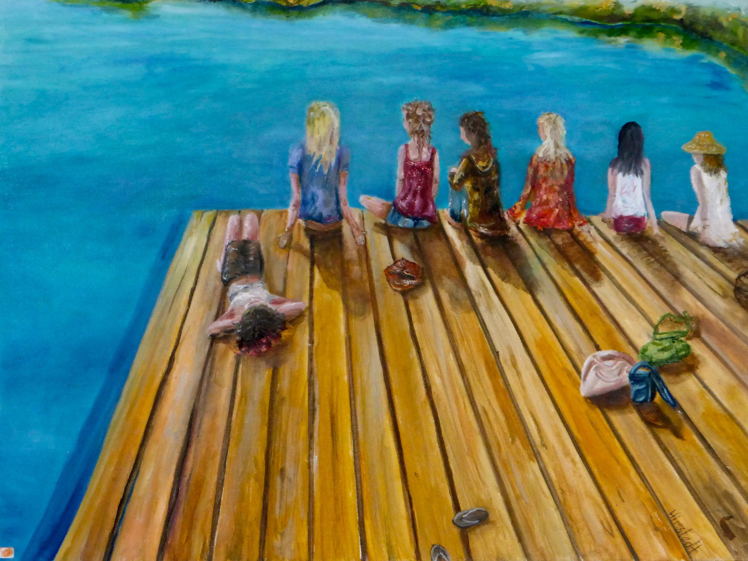  On the jetty - SOLD