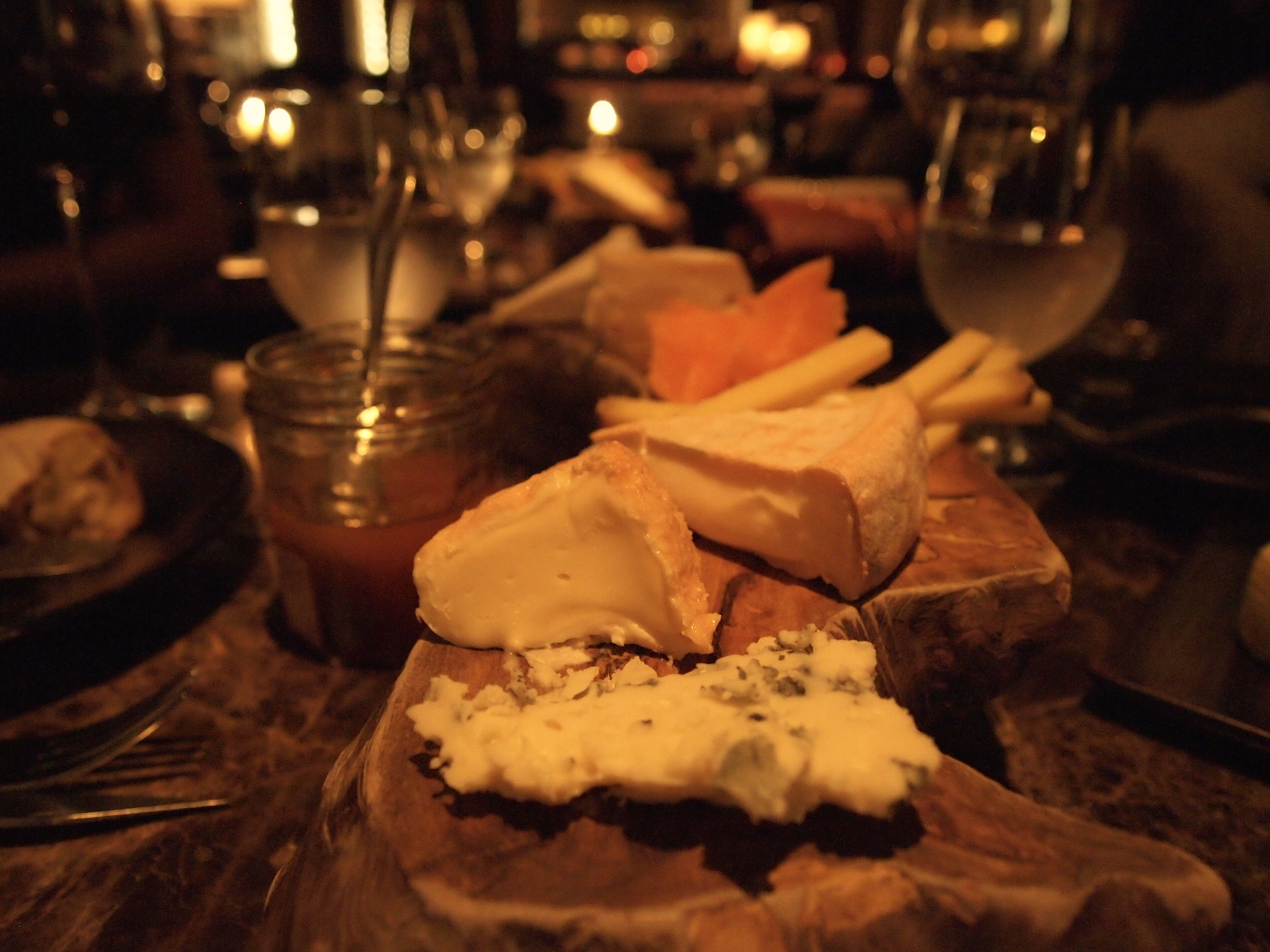 French cheese board at Caprice Bar