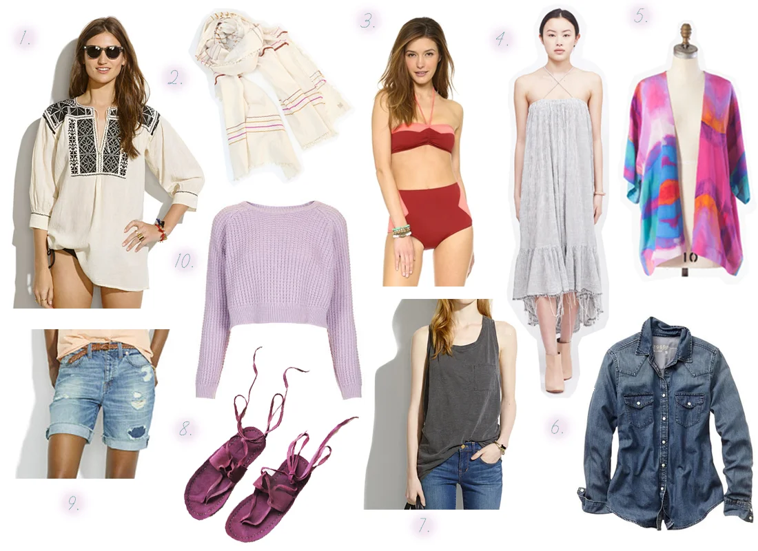 Top 10 Travel Essentials :: Summer Weekend Edition