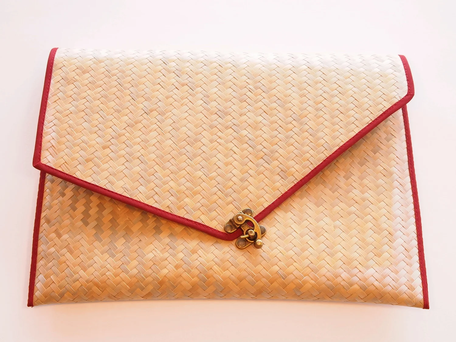 Thai Envelope Clutch - Saffron