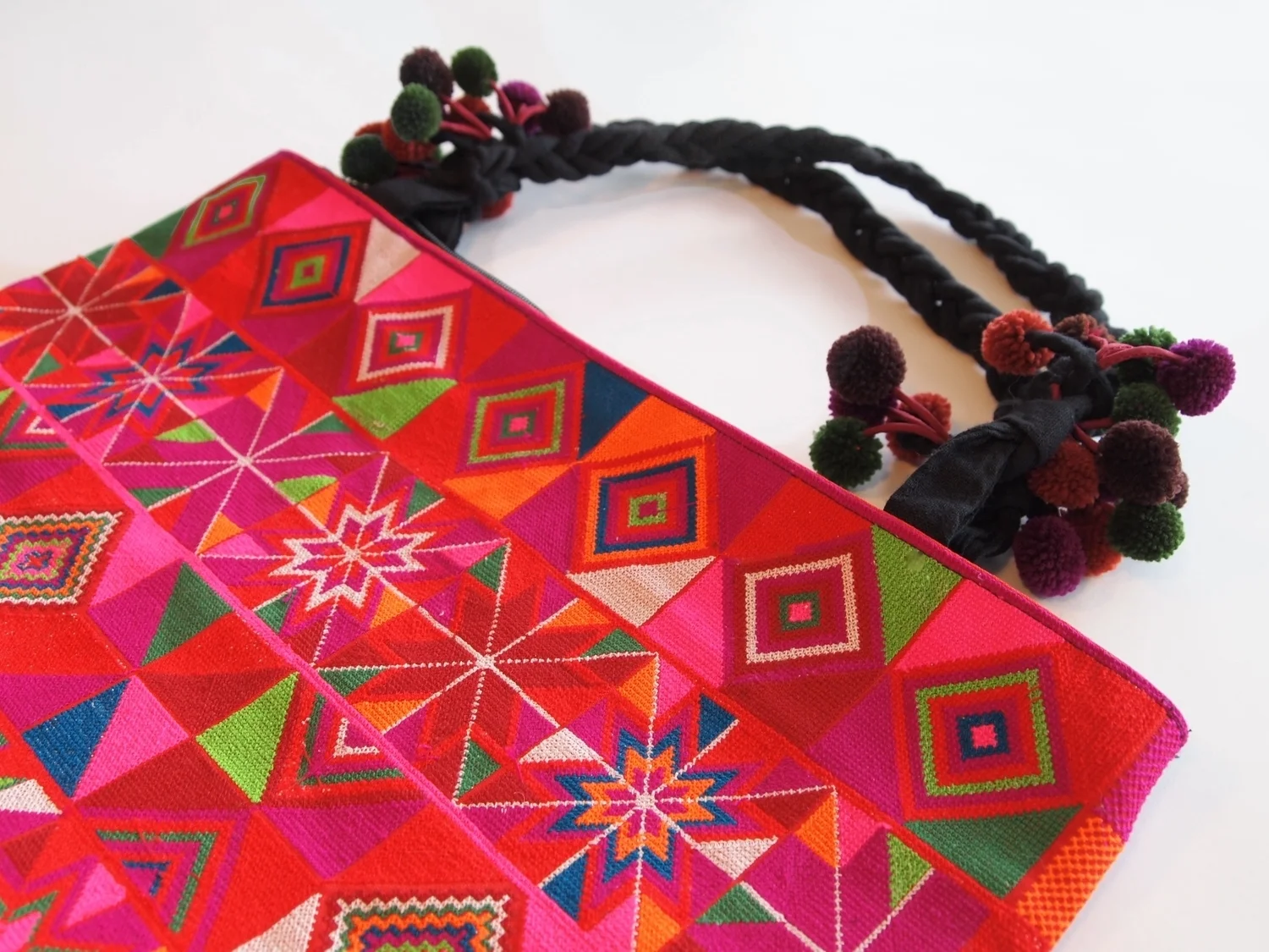 Thai Golden Triangle Micro-Print Purse  