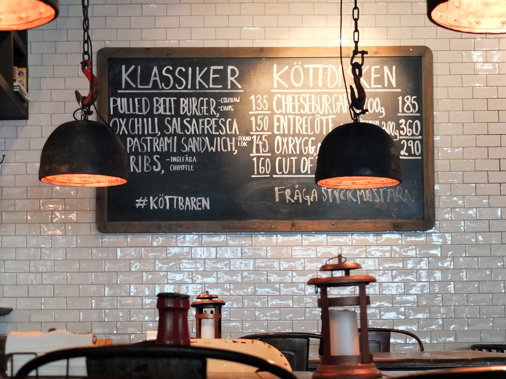 Köttbaren restaurant