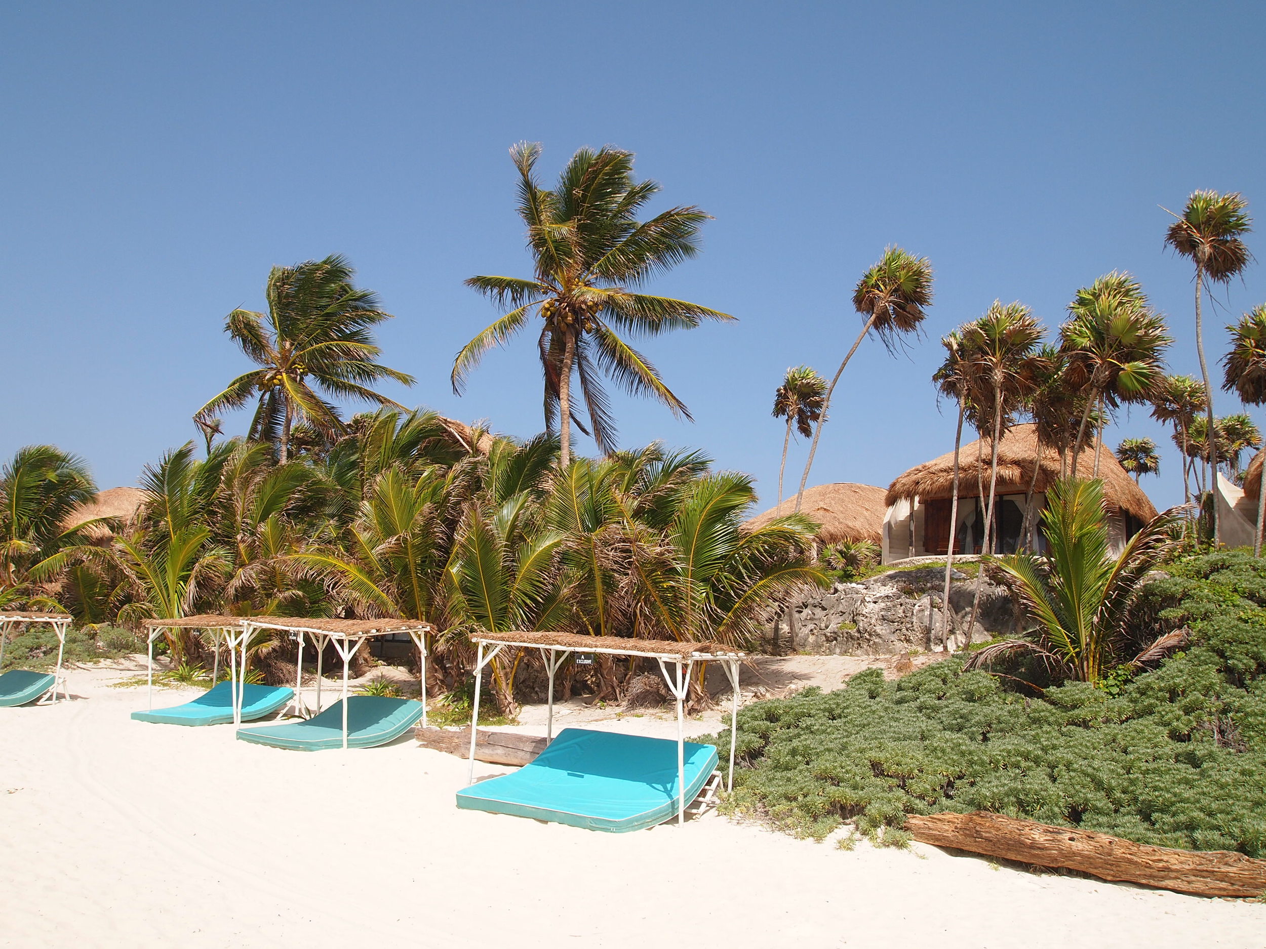  Mexico. Glamping at  Papaya Playa Project  in Tulum.&nbsp; 