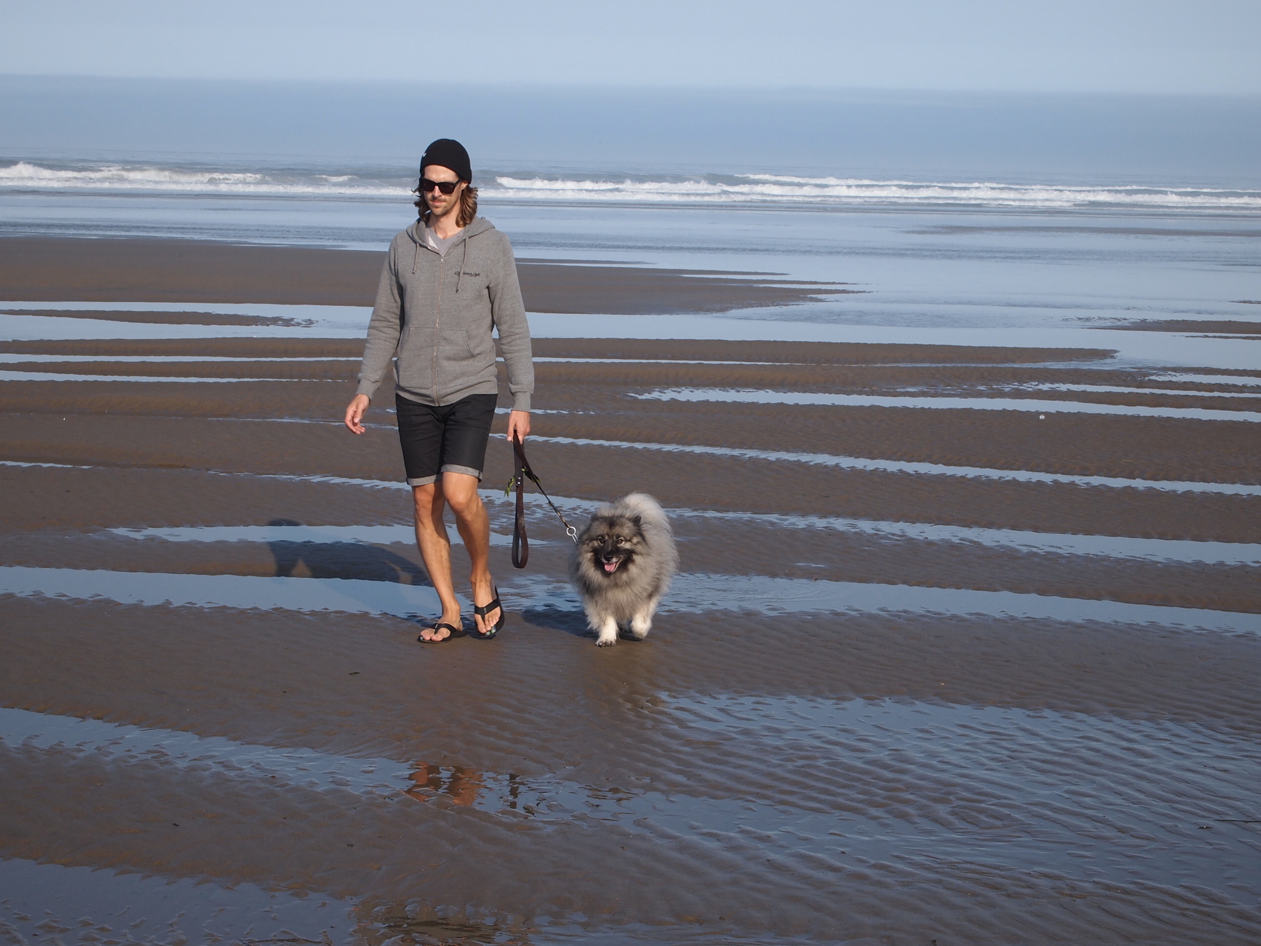  Oregon. Mr. Trip Styler and Dog Styler on&nbsp;Cannon Beach.&nbsp; 