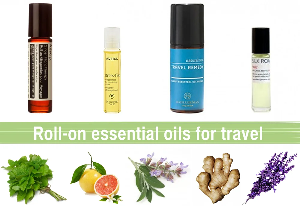 Roll-On Essential Oils for Travel