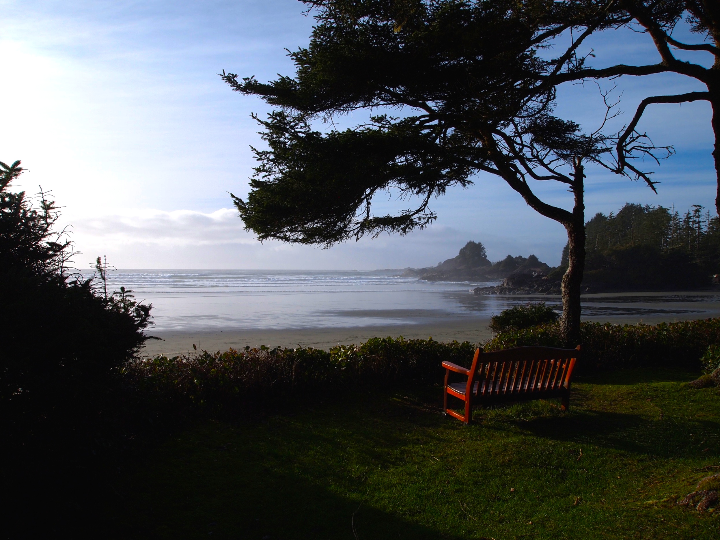 When I return, I'll plant myself here to watch the sunset