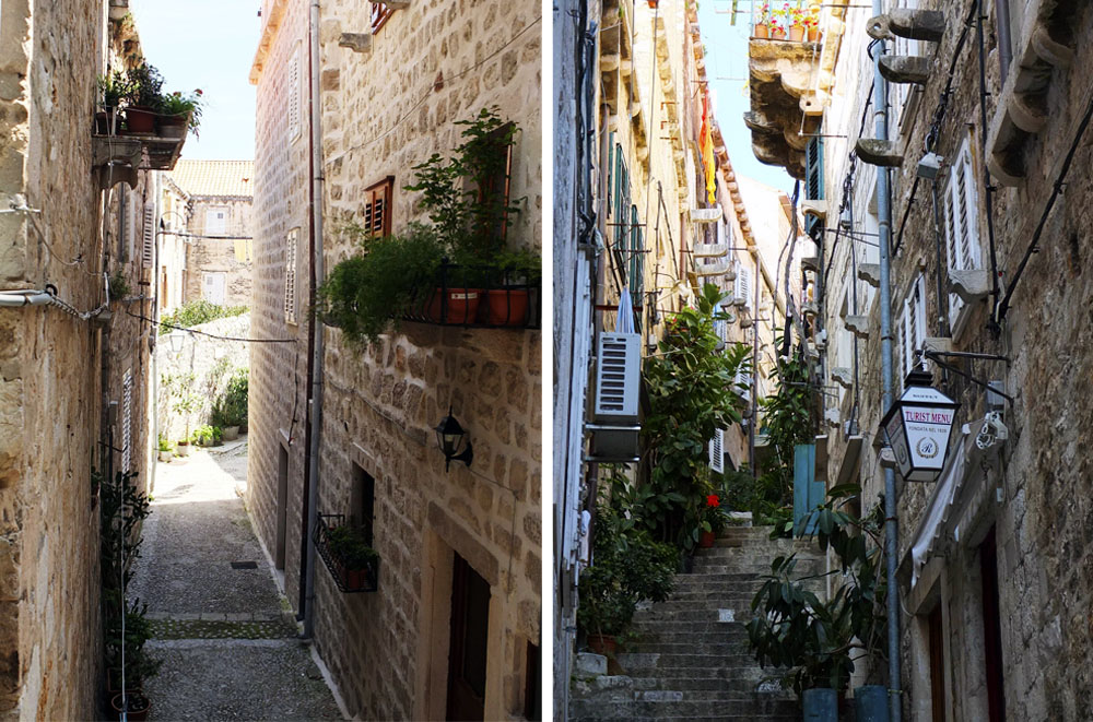 DO // Explore the side streets of Old Town. Above left: The view from our apartment.