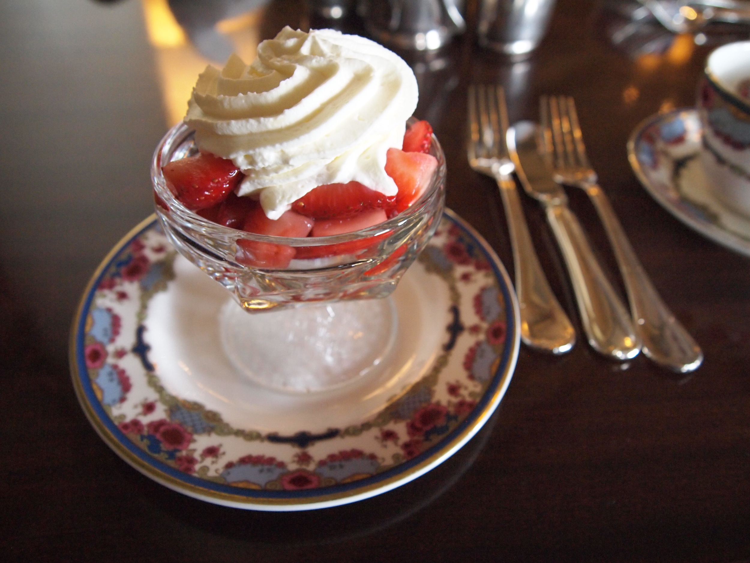  Afternoon Tea, the first course 