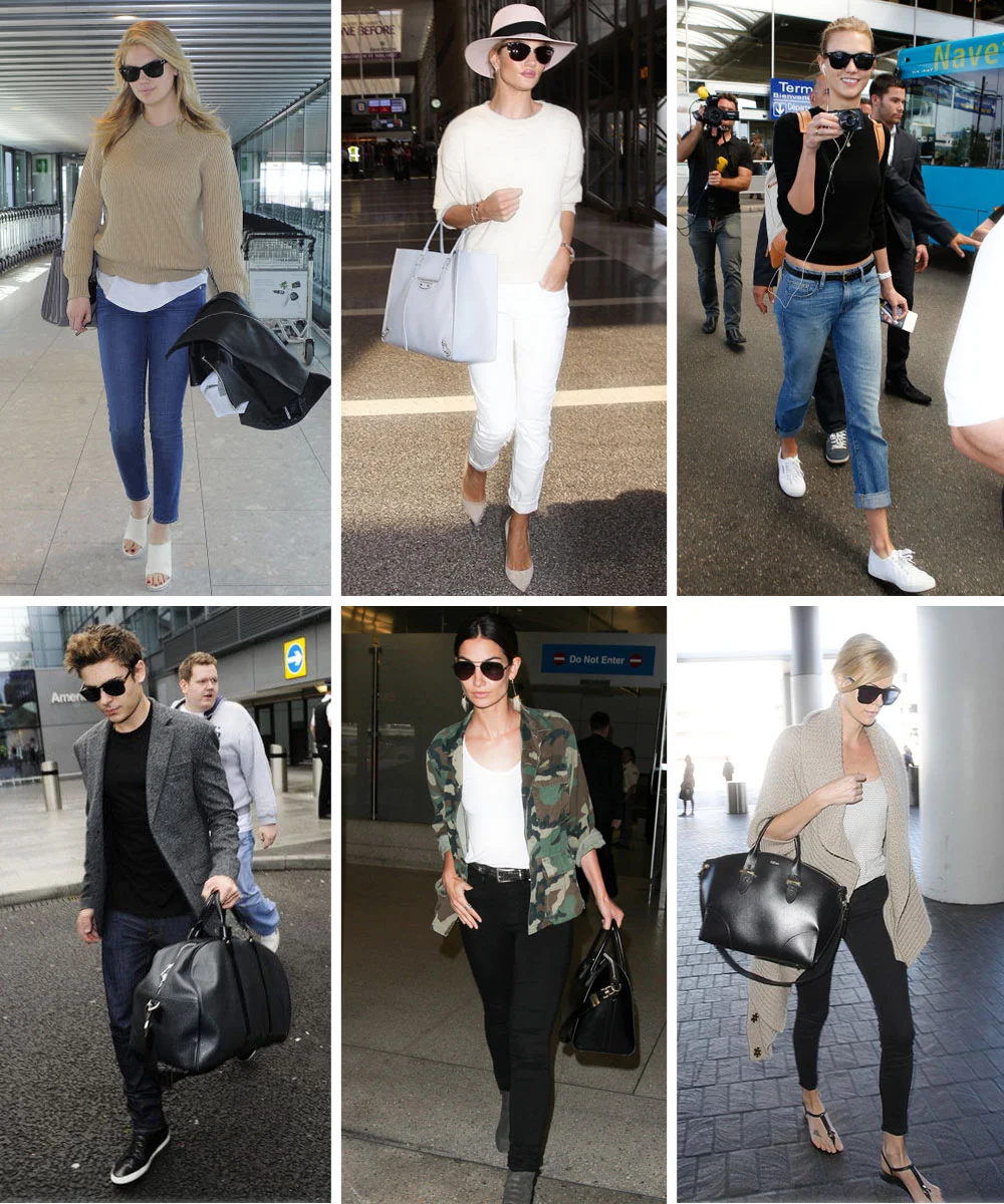 Cropped cashmere & structured satchels will never go out of style