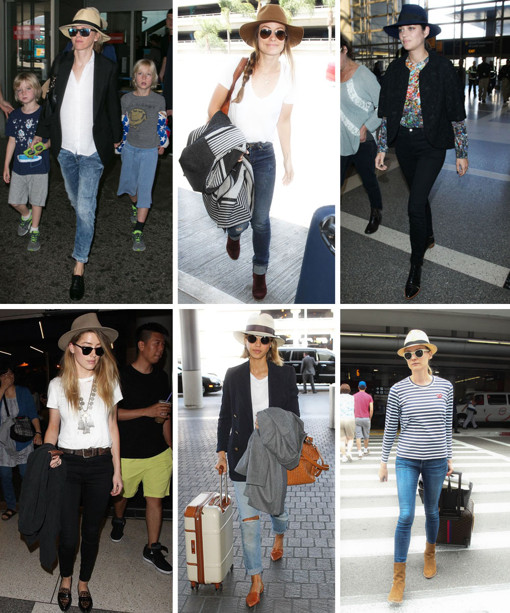 Hats aren't just for incognito travel 