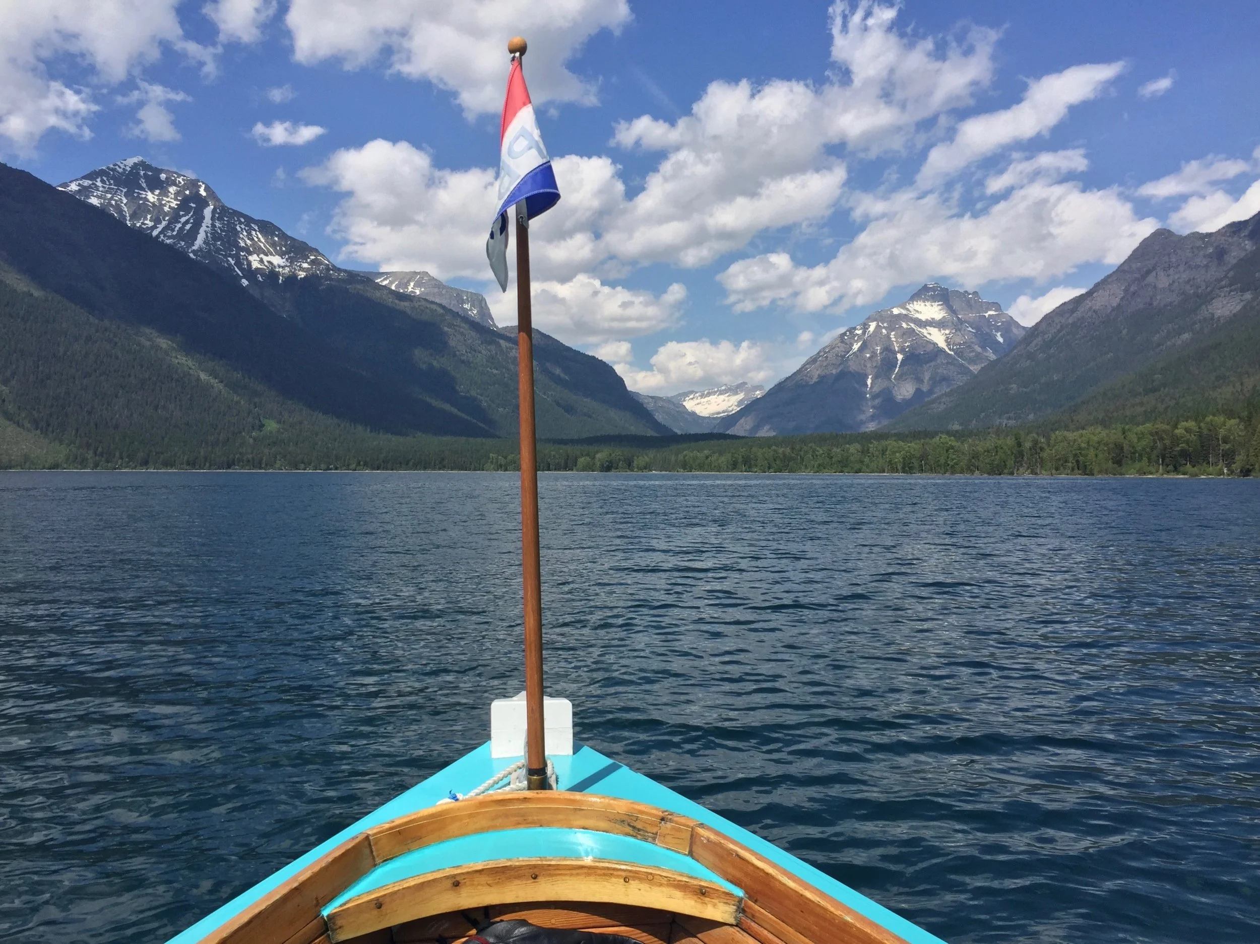 Lake McDonald in Glacier National Park. 