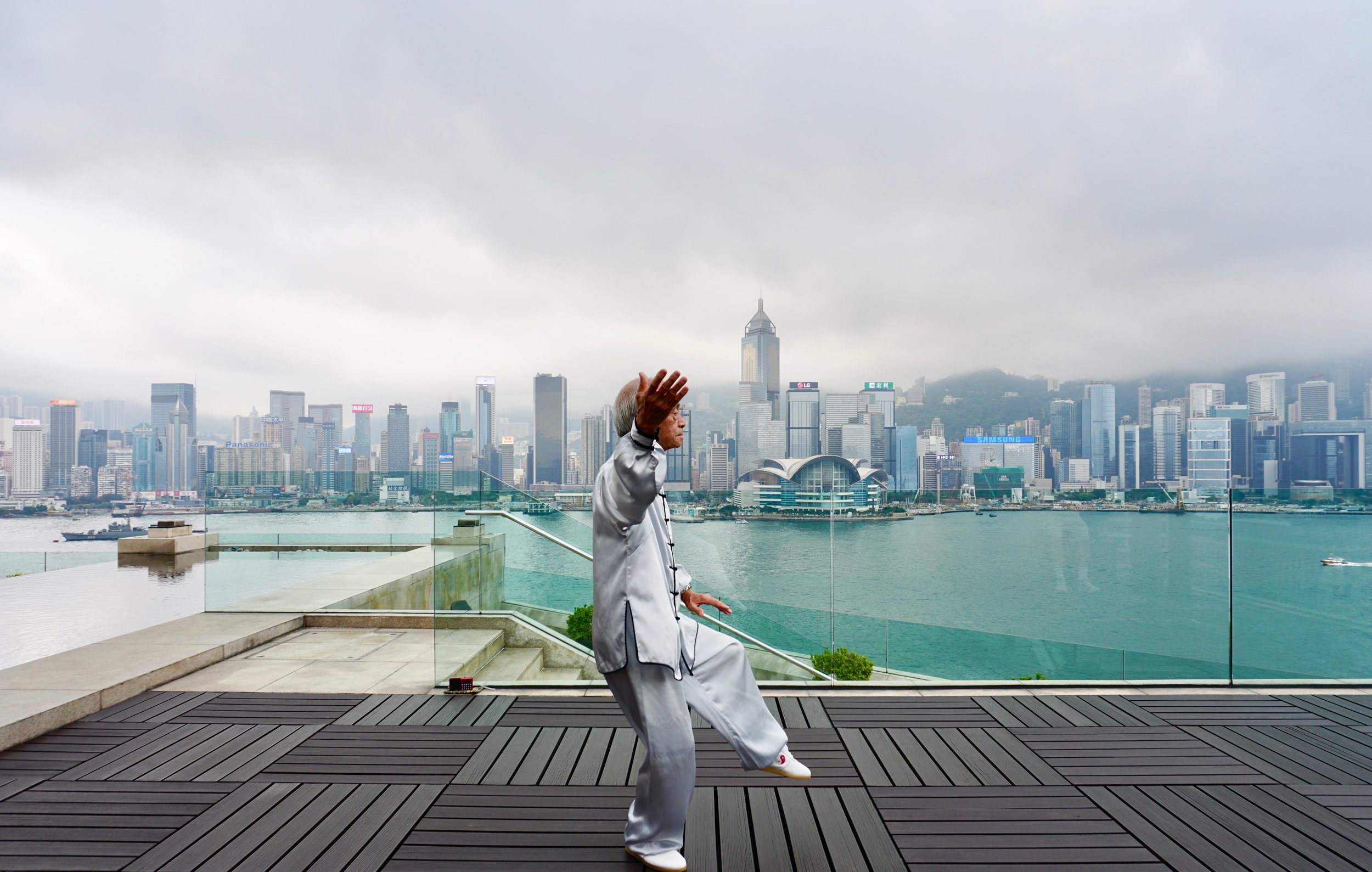 Misty morning tai chi with Master William, a gentle soul I met on one of my previous trips and again in April. Trust me: Book a class with this legend pre-arrival. He will drop more wisdom in five minutes than you could glean in five days at home....