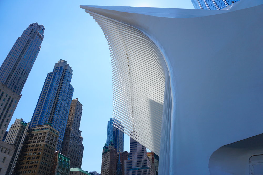  I spy the one of the Oculus wings and the Four Seasons tower in the background. 