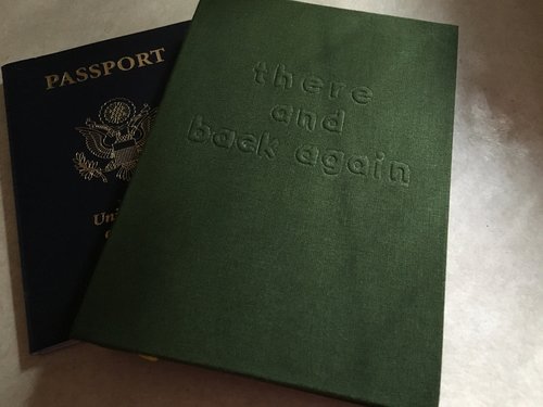 A passport and a journal--necessities on any adventure