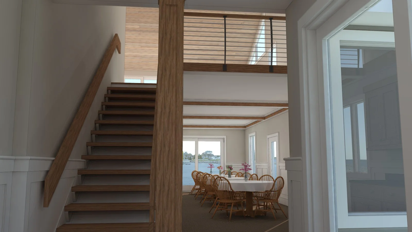 Rendering of new Balcony