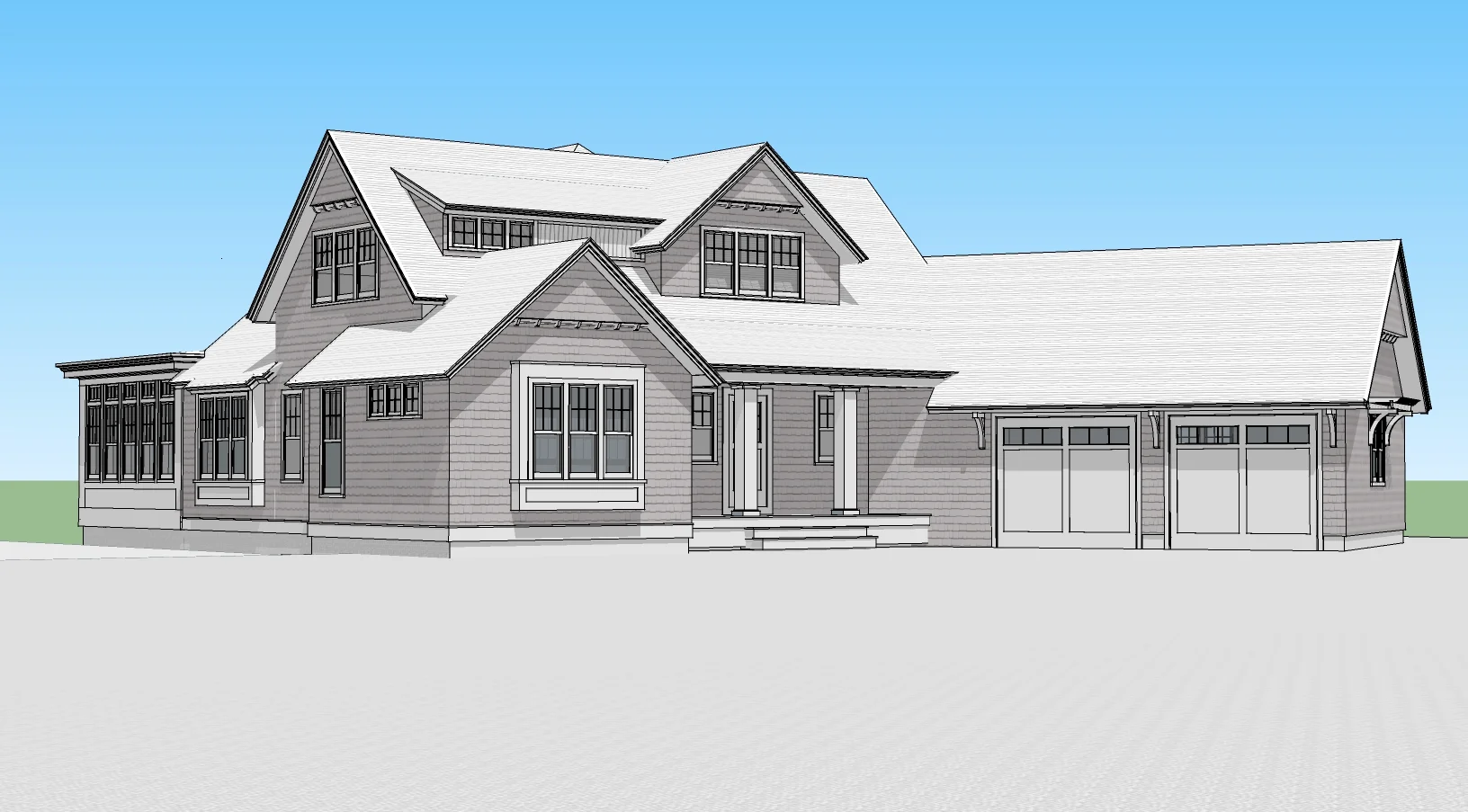 Rendering of New Single Family Home