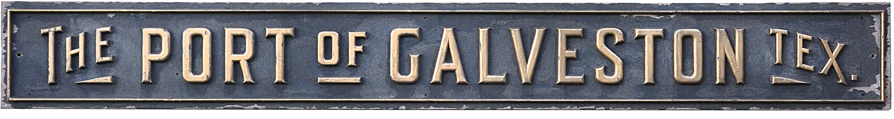 Final sign — ten feet long. Click photos to enlarge.