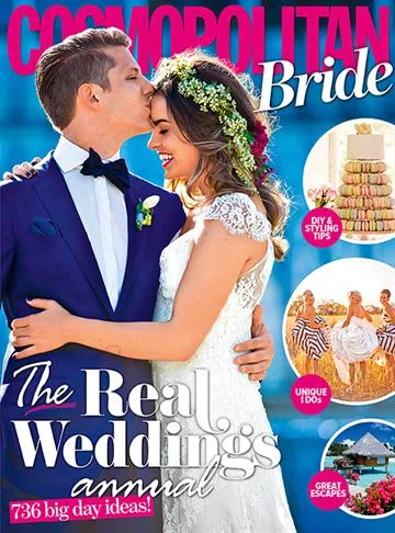 Seen in the latest CosmoBride Magazine