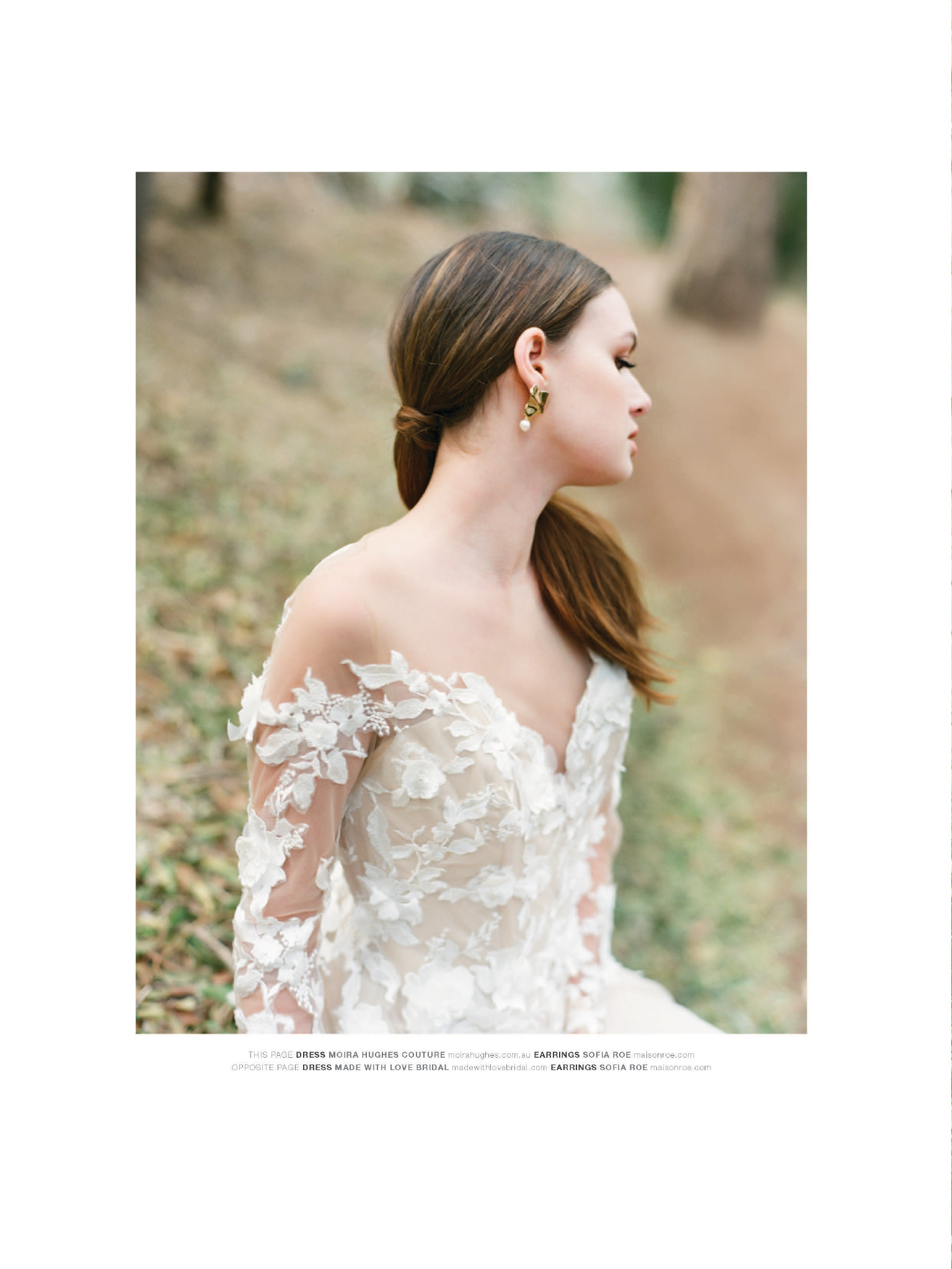  White Magazine 2019 Moira Hughes Couture Valentine gown  