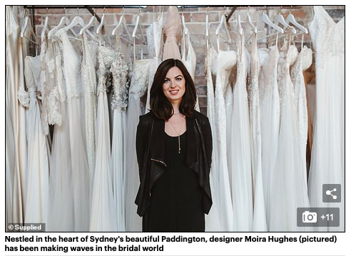 Moira Hughes best wedding dress designer in australia daily mail.png