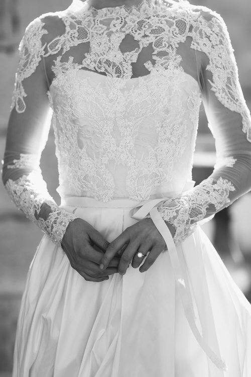 The Sapphire Shrug — Moira Hughes Couture Wedding Dresses Sydney