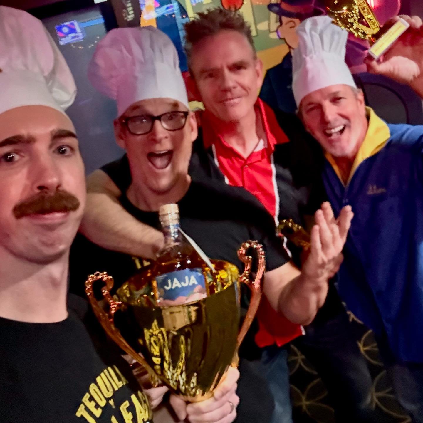 My bowling team, Chef&rsquo;s Kiss, won the league championship! The team is me + the cast of the early 2000&rsquo;s Fox sitcom Titus, the most random team I never would have thought of. Had a great time on the lanes with these guys and appreciate th