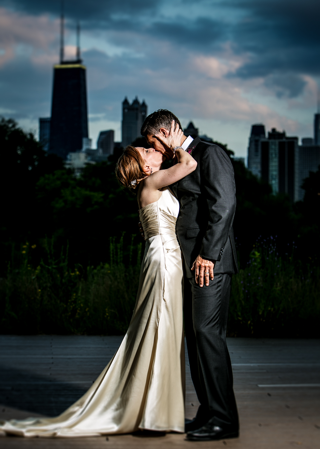 What a great location...the Chicago skyline and the majestic Hancock building