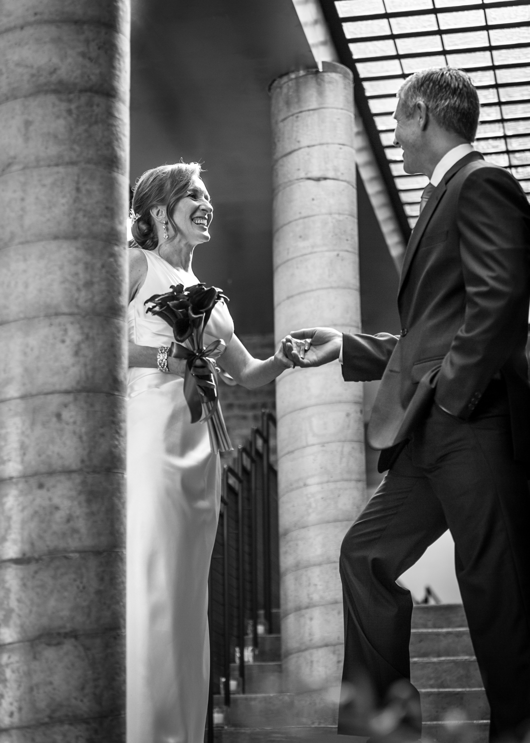 To me, Black and White tells so much more of story in a photograph...plus it adds style and is timeless