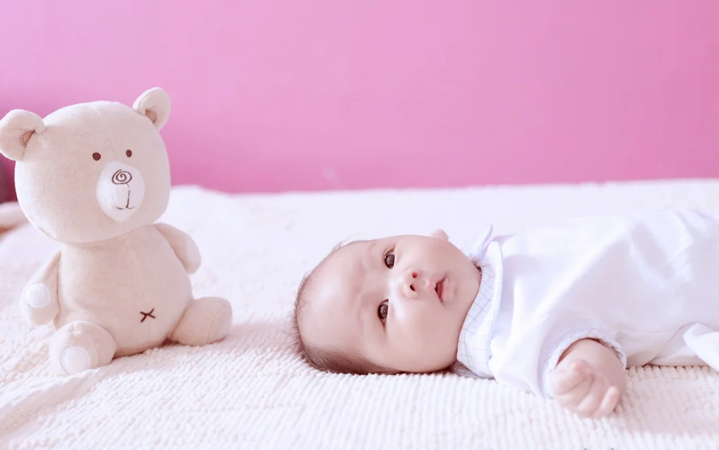 baby and toys bear Newborn Kids photoshoot Bokelicious Photography
