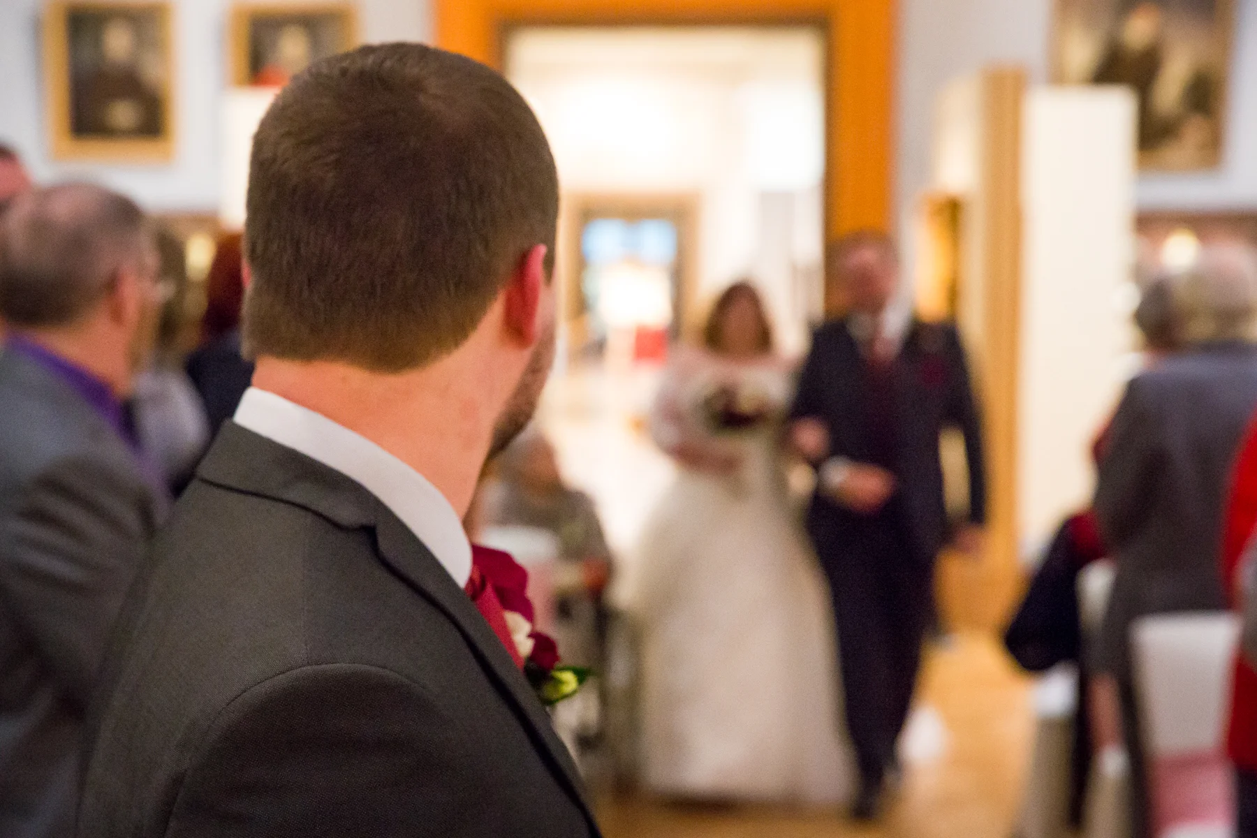 Daniel Looks Back to his Bride