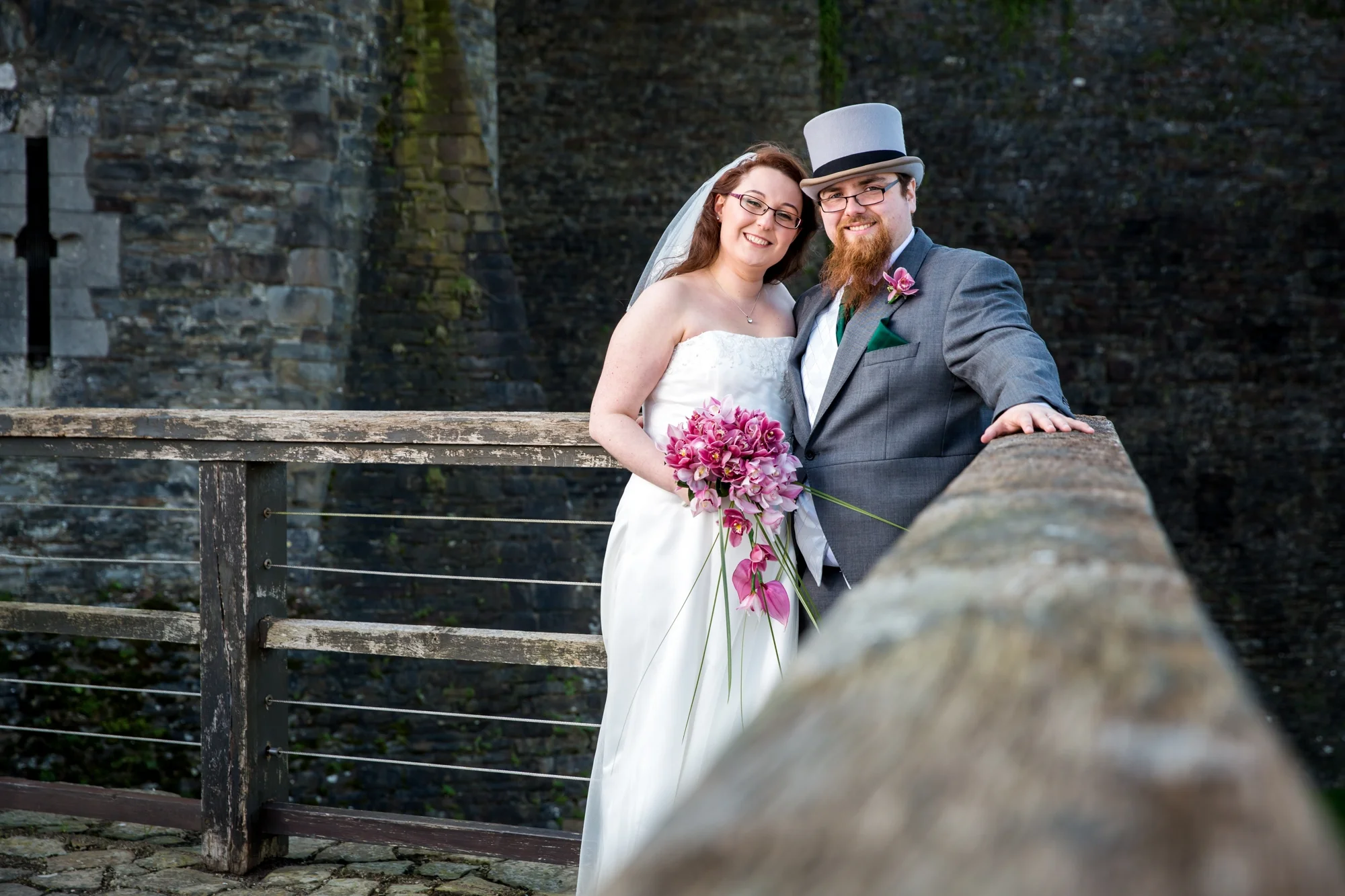 Mike & Jess Wedding - Caerphilly Castle, South Wales