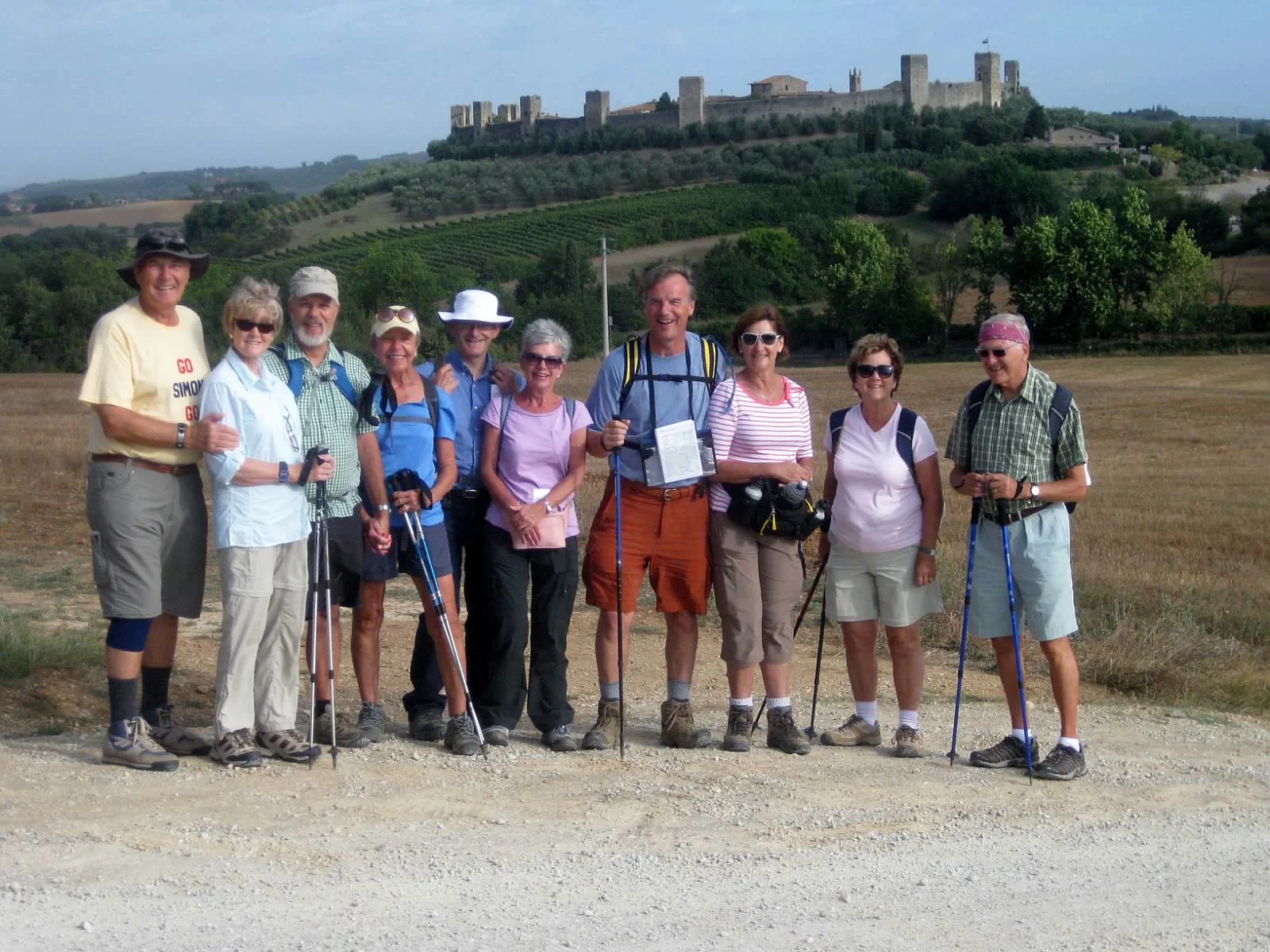 A group on a previous Pilgrimage