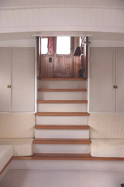 Dutch Barge staircase