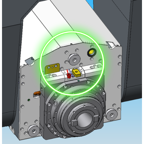 Spindle sensor monitoring