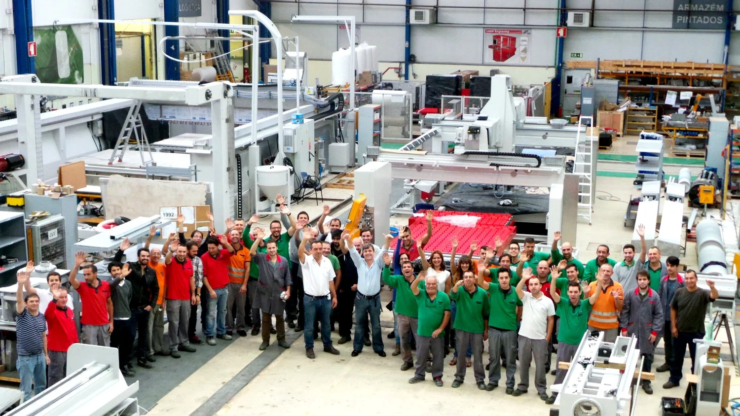 CEI team and industrial environment