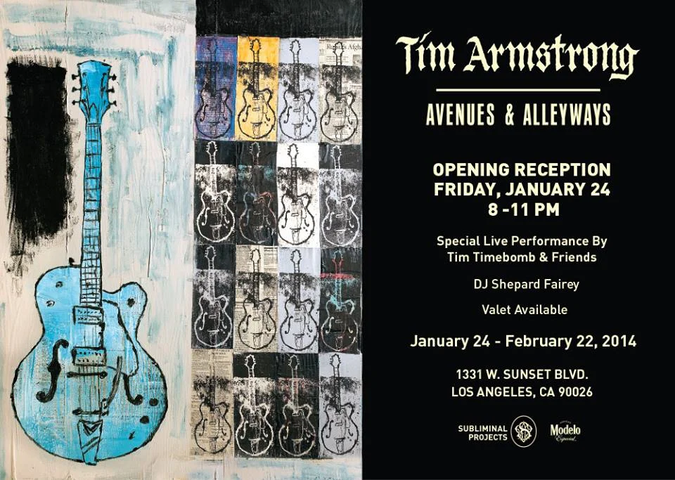 TIM ARMSTRONG: AVENUES & ALLEYWAYS