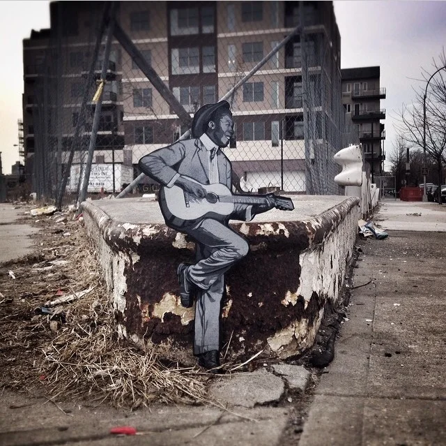 Blues on Wood by Joe Iurato